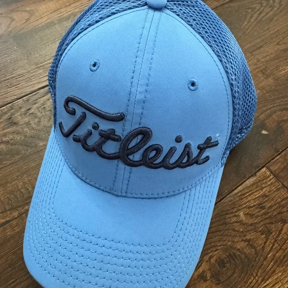 Mens Titleist Blue Mesh Baseball Cap Size M-L - Picture 4 of 14